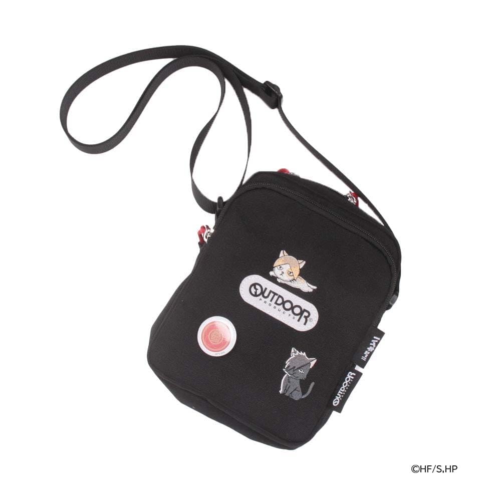Shoulder Bag Mini Shoulder Bag ODHQ01 Black [Outdoor Products] Haikyu!!