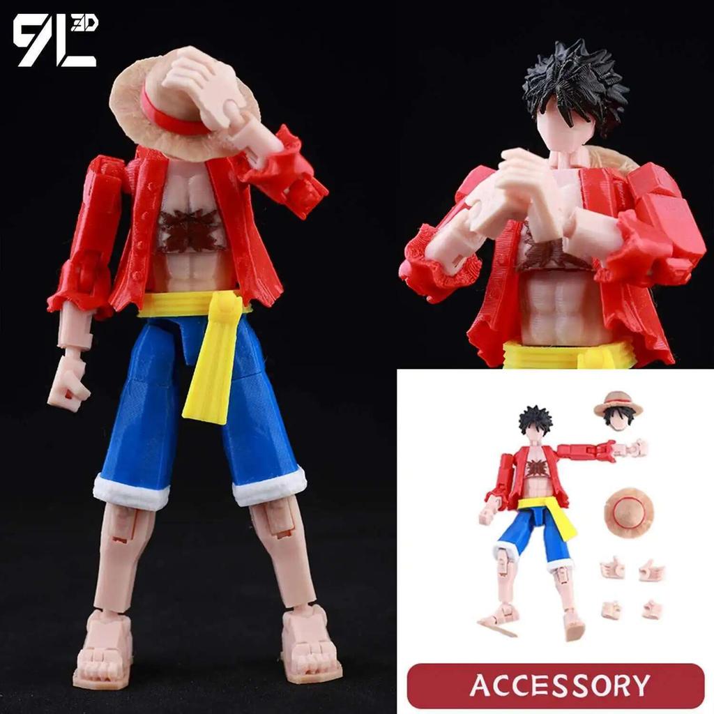 Titan13 One Punch Man Figure - Anime Multi-Jointed Poseable Saitama Dummy13 Action Model Decompression Toys For Adults Kids
