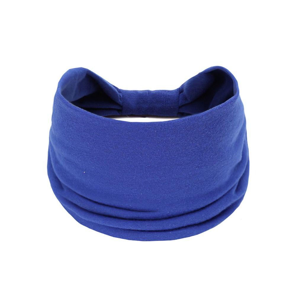 Эластичная повязка для волос для йоги однотонная головной убор аксессуары для бега спортивная повязка женская