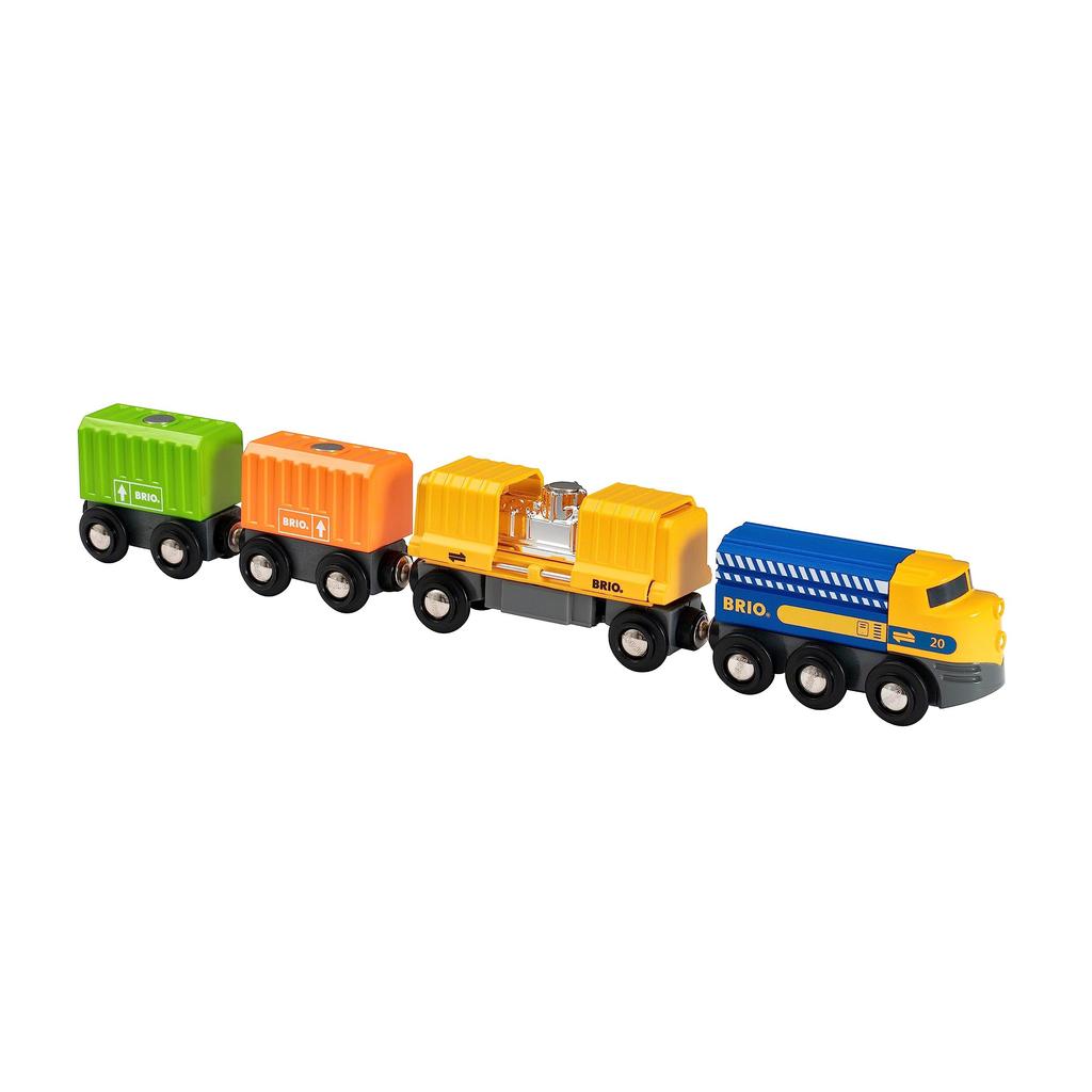 Brio Деревянная дорога Образовательная игрушка Грузовой поезд Целевой возраст от 3 до 33982 День рождения Рождественский подарок Для игры в помещении Мальчики Девочки Тренировка мозга Концентрация