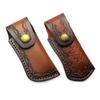 Pocket Knife Sheath Handmade Pouches Leathers Knife Holsters Folding Knife Holder Outdoor Carry Sheath Tool Easy To Use