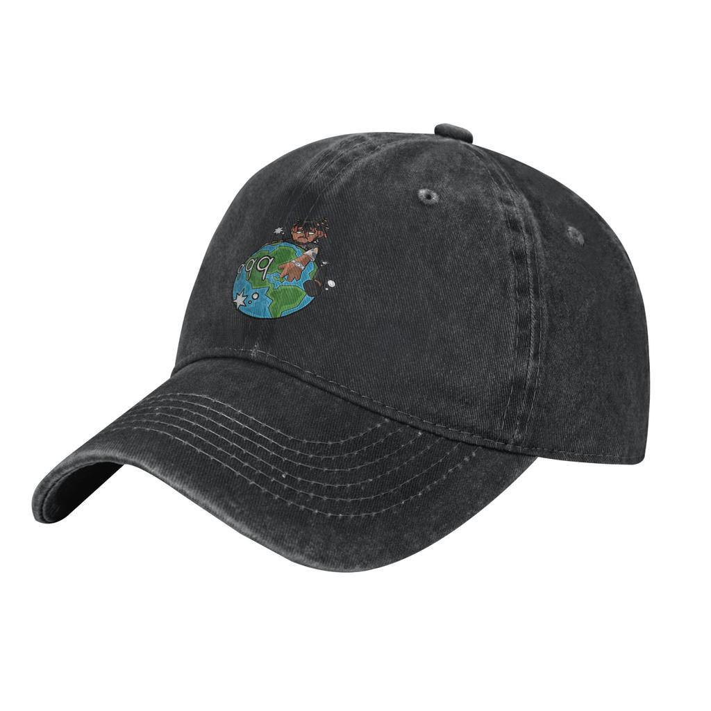 Juice Wrld 999 Baseball Caps Vintage Distressed Denim Snapback Hat Unisex Outdoor Activities Unstructured Soft Hats Cap