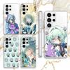 Чехол для телефона Anaxa Honkai для Samsung S30,23,21,22,20, FE lite,S10,9,8,7 PIus Note20ultra Мягкий Прозрачный