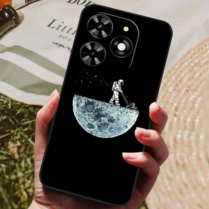 Для Infinix Hot 40 Чехол Hot40 Pro Роскошный Телефон Силиконовая Задняя Крышка Для Infinix Hot 40 Pro / hot 40i Чехлы Защитный Чехол Capas