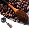Мерная ложка для кофе с деревянной ручкой, пищевой класс, не содержит BPA, высокоценная ложка для чая и кофе, кухонный аксессуар
