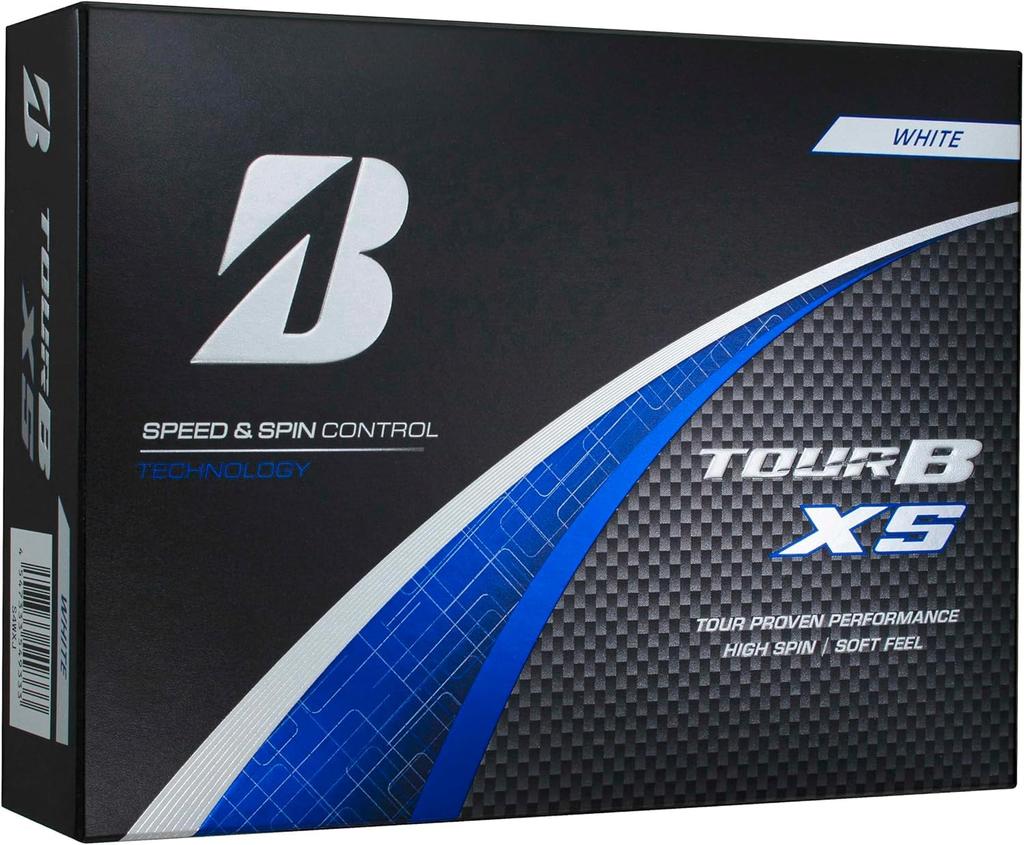Bridgestone 2024 TOUR B XS Tour BXS Белый 2 дюжины набор 24 мяча чистящие листы комплект оригинальный