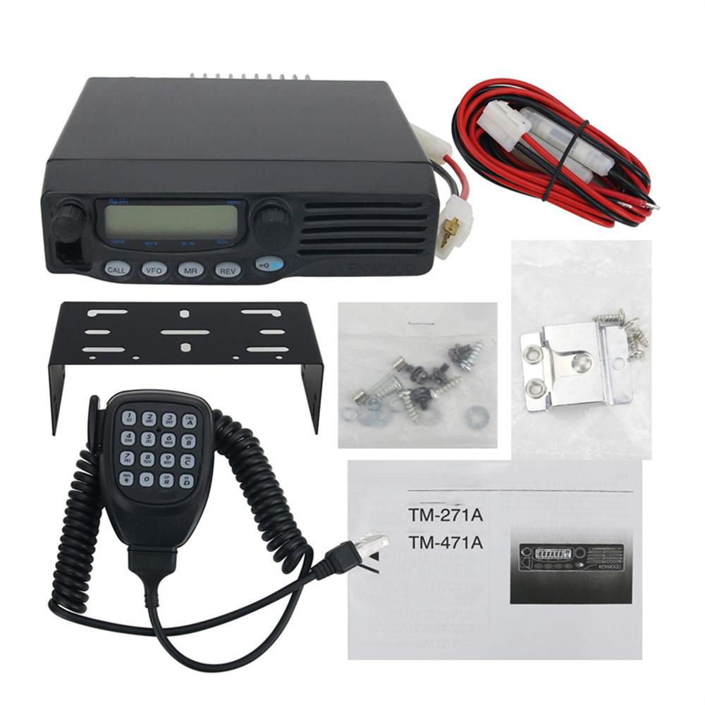 For KENWOOD TM-271A 136-174MHz 60W Mobile Radio VHF FM Mobile Amateur Radio