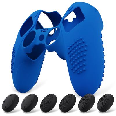 Силиконовый чехол для PlayVital PS5 Edge, мягкий резиновый протектор для PS5 с колпачками для стиков, издание 3D Studs, нескользящий контроллер,