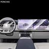 Для ZEEKR 9X 2025-2026 Центральный блок управления Навигация Закаленное стекло Пленка для защиты экрана Автомобильные аксессуары для модификации