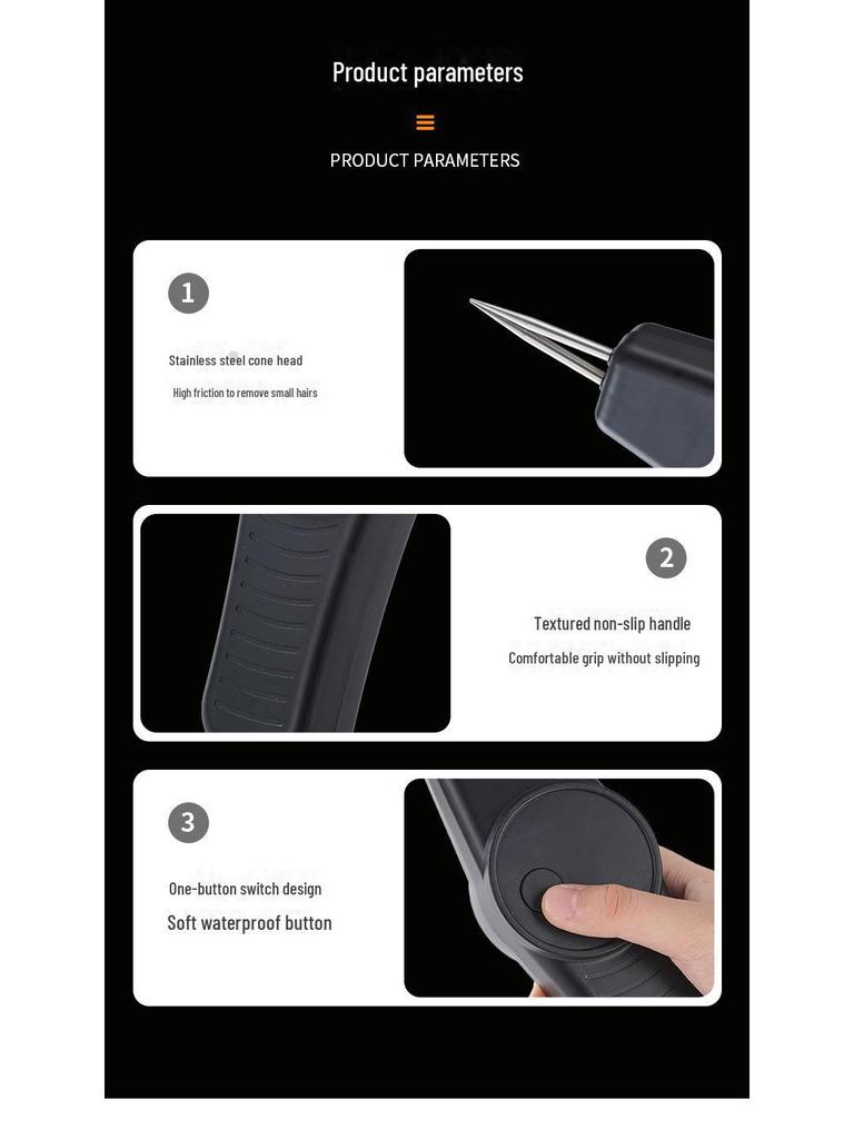 Handheld Electric Poultry Feather Plucking Machine for Chickens, Ducks, and Geese - Home and Commercial Use