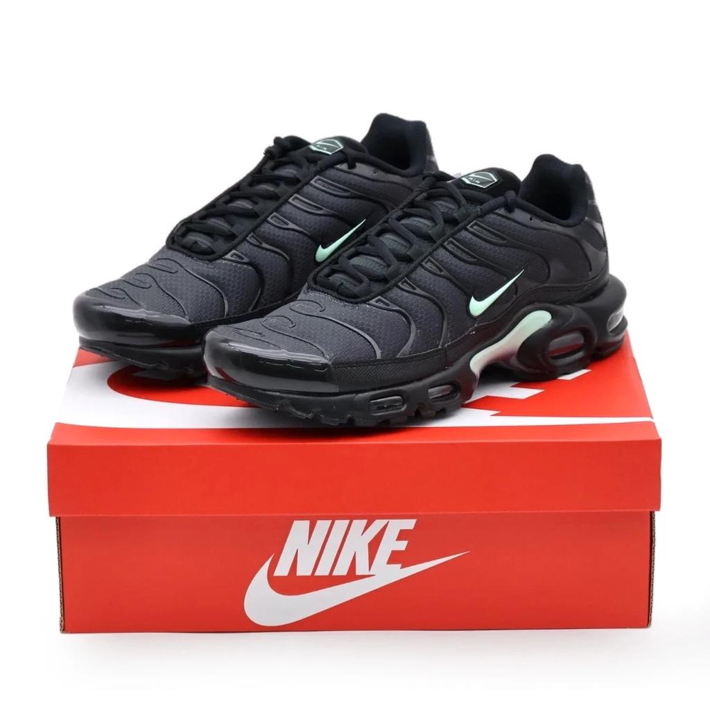 DM0032-029 Nike Air Max Plus Черный Мятный (Мужской)