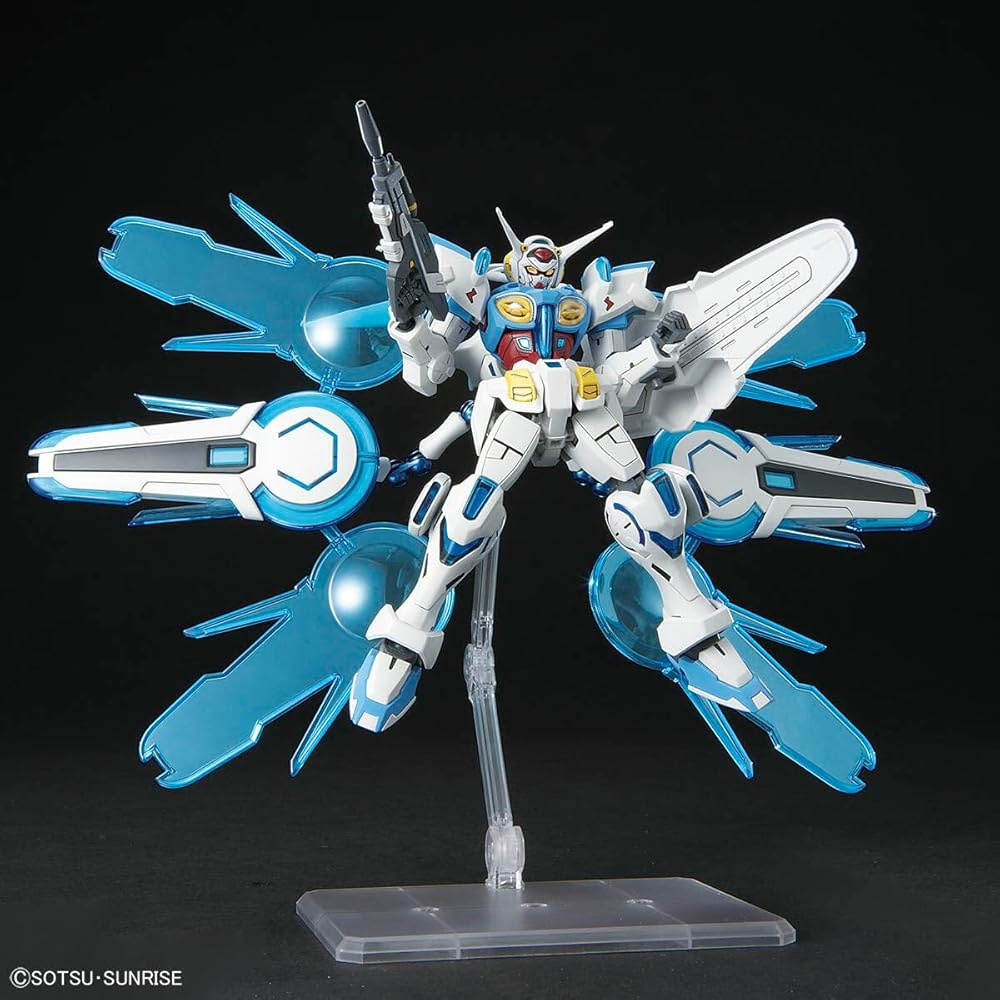 HG Gundam Base Limited G-Self Perfect Pack Модель в полной комплектации, с цветовой кодировкой, масштаб 1/144, пластиковый набор
