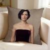 Film and Television Actress LLena HHeadey  Square DoubleSided printed Pillow Case Bedroom Bedside Pillow Sofa Cushion Cover