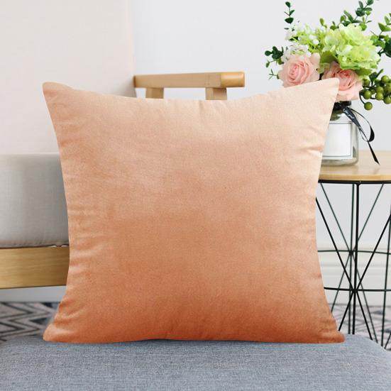 Velvet Pillowcase Pure Color Halloween Home Office Party Decor Bedroom Car Living Room