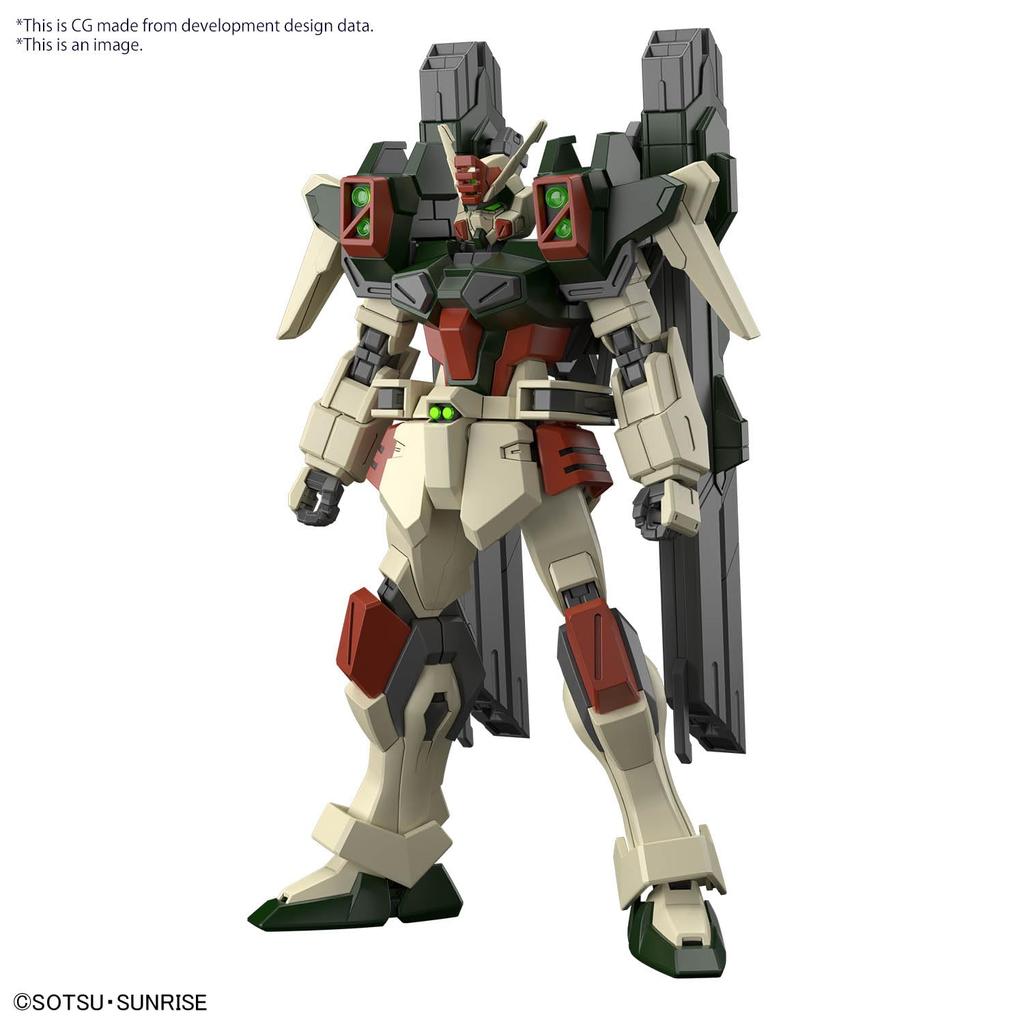 Пластиковая модель HG Mobile Suit Gundam SEED FREEDOM Lightning Buster Gundam в масштабе 1/144 с цветовой кодировкой