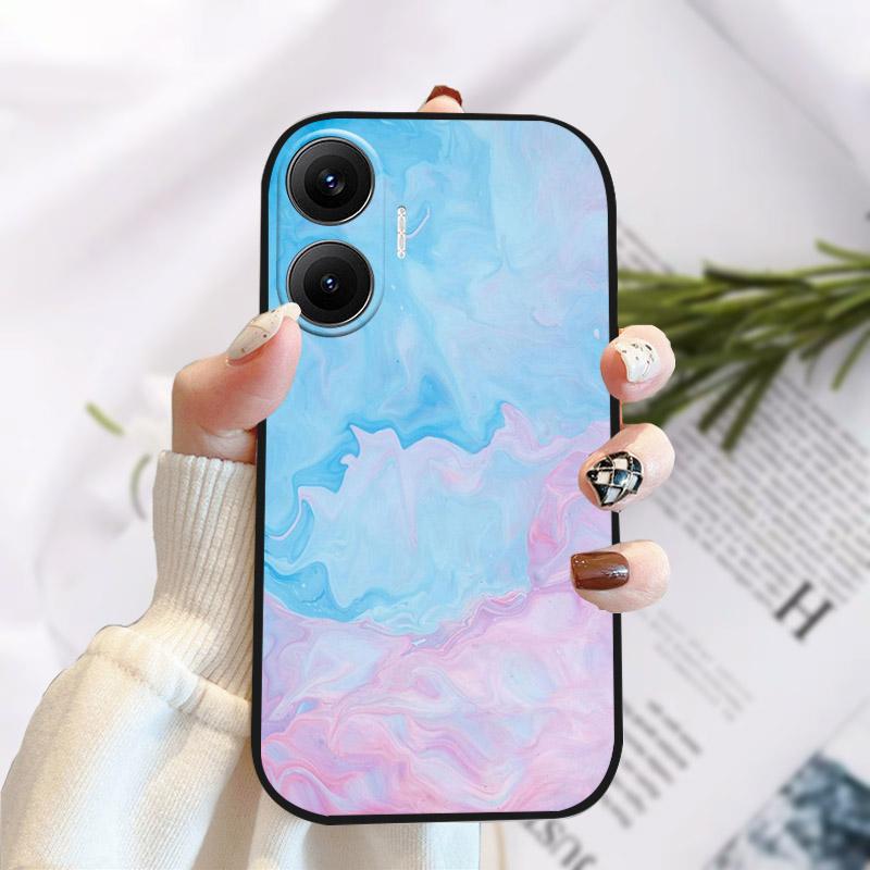 Ударопрочный TPU чехол для Xiaomi Poco F7 5G Защитный чехол Мягкий силиконовый чехол для телефона для Xiaomi POCOF7 Защитный корпус Coque Funda