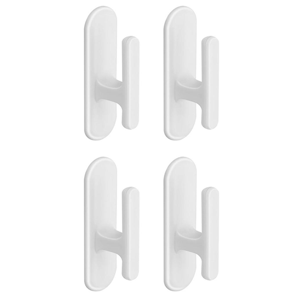 4Pcs Blind Cord Holder Safety Blind Cord Hooks Adhesive Window Blind String Wrap Cleat Winder for Home and Office Use