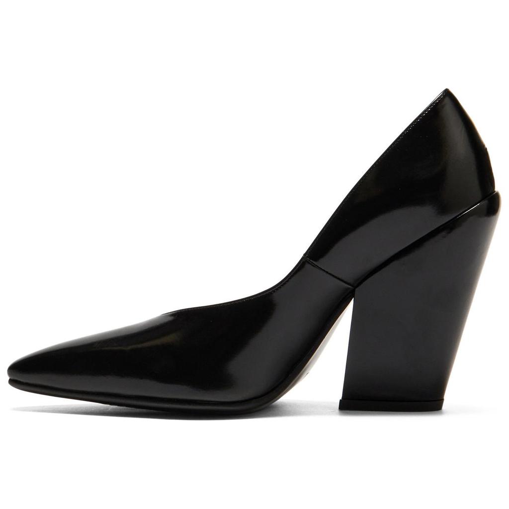 ONITSUKA TIGER Родео Удобные Мягкие Толстые Каблуки Женские Туфли на Каблуке Черные 1182A657-001