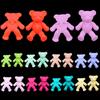 2Pcs Jewelry Making Necklace Bracelet Pendant Candy Color 33x30mm DIY For Matte Bear Loose Beads