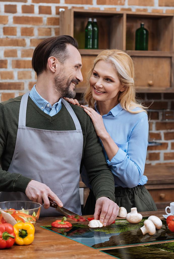SZKLANA PŁYTA OCHRONNA NA KUCHENKĘ 85x52 DRZEWA