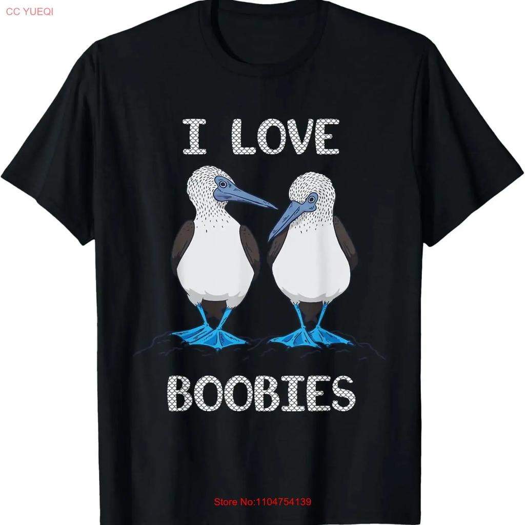 Blue Footed Boobies Tropical Sea Bird Lovers T Shirt vintage Washed streetwear Top For Everyday Wear Breathable Unisex Slightly