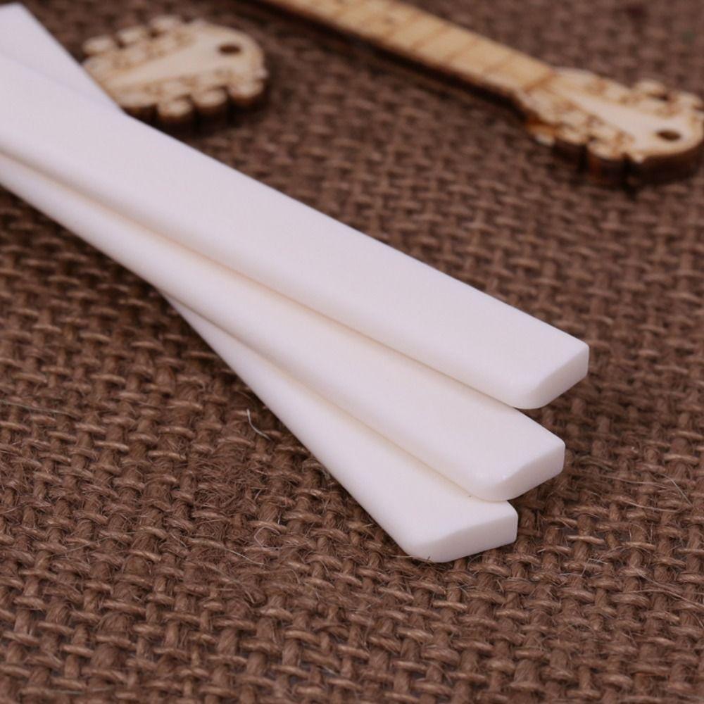 Classical 6 String Bone 80mm 52mm Guitar Accessories Guitar Bridge Saddle And Nut Bone String Pillow Instrument Accessories