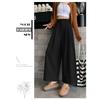 Wide-leg Pants for Women In Autumn and Winter New High-waist Drooping Loose Slim Curly Straight-leg Casual Nine-point Pants