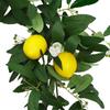 Real Touch Artificial Lemon Garland Green Plant Faux Fruit Vine  Door Wall Table Decor