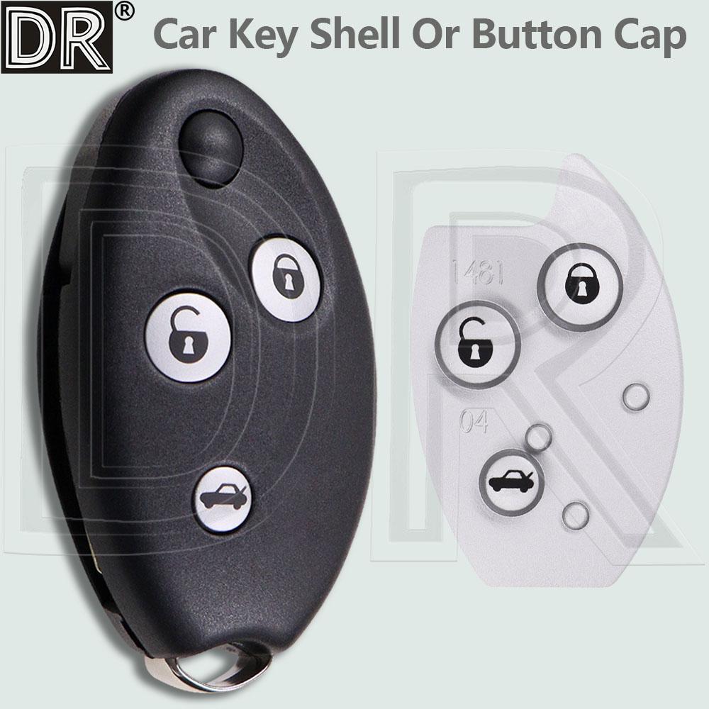 DR 3 Button Flip Car Remote Key Shell Case Or Button Pad For Citroen C5 Saxo Xsara Picasso Berlingo CTR3