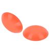 2Pcs Golf Force Pads Orange Rubber Reusable Skill Improvement Enhanced Control Golf Putting Trainer