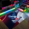 Футбольный дизайн Crystal Palace Хрустальный бархатный ковер Уютный Не?Нескользящий ковер с принтом для спальни, гостиной, прихожей