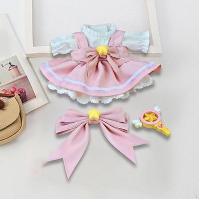 4x кукольные платья, костюмы, аксессуары, кукольная одежда, одежда ручной работы для 17 см и выше