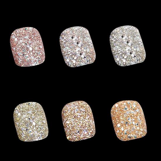 Nail Glitter Powder Rhinestones Sequins DIY Nail Art Mixed Sizes Nail Decoration Manicure Glitter Flake Nail Supplies