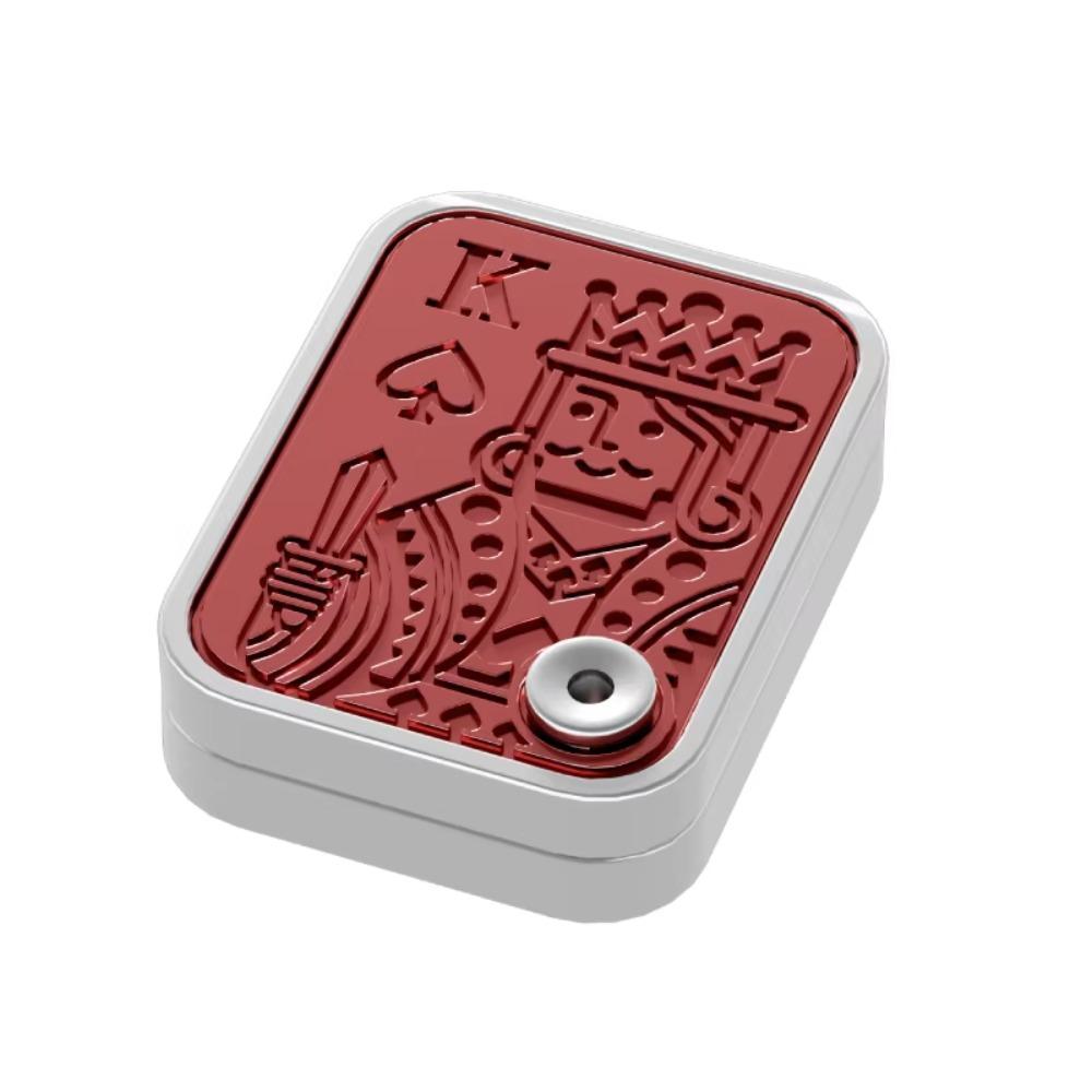 Push-Pull Rotating Fingertip Spinning Cat Paws Fidget Slider Mechanical Card Pushing Office Desk