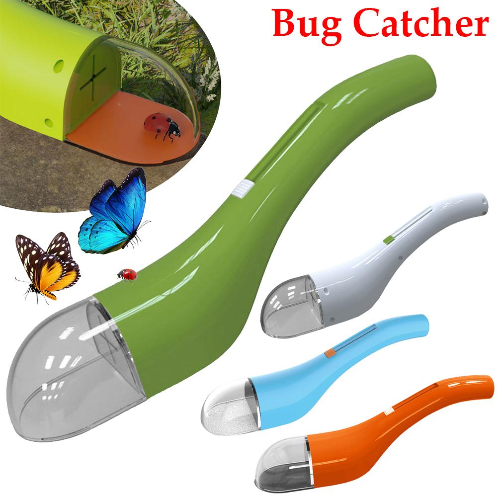 Portable Transparent Insect Catcher for Indoor and Outdoor Children's Toys, Push Type Insect Observer for Outdoor Exploration
