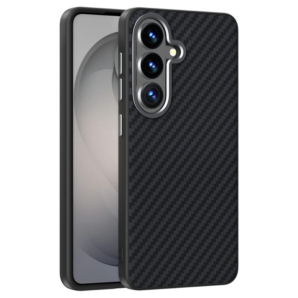 ABEEL Магнитный чехол для Samsung Galaxy S26 / S26 Pro Задняя крышка телефона с текстурой карбонового волокна