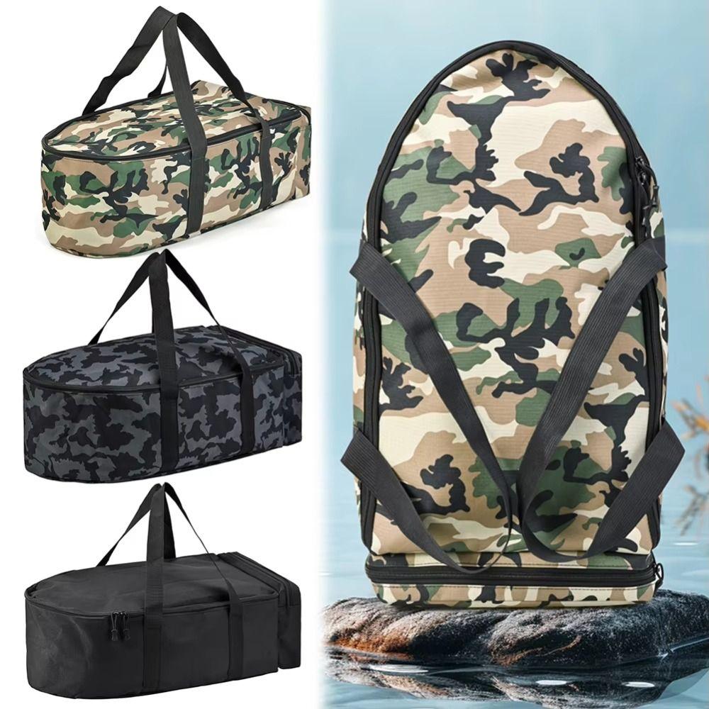 Large Capacity Bait Boat Carry Bag 1000D Oxford Cloth Bait Boat Handbag  Outdoor Sports