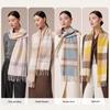 Shanghai Story Women's 100% Wool Plaid Scarf