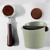 Coffee Knock Box Black Anti Slip Coffee Grind Dump Bin With Detachable Knock Bar Residue Box Coffee Tools Cafe Accessories