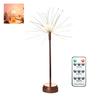 LED Copper Wire Lights 80 LED Christmas Fairy Tree Light Battery/USB Powered Table Starburst Light for Desk Centerpiece