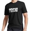 Новая белая футболка с активным логотипом PSYCHO, смешная, размеры от S до 5XL