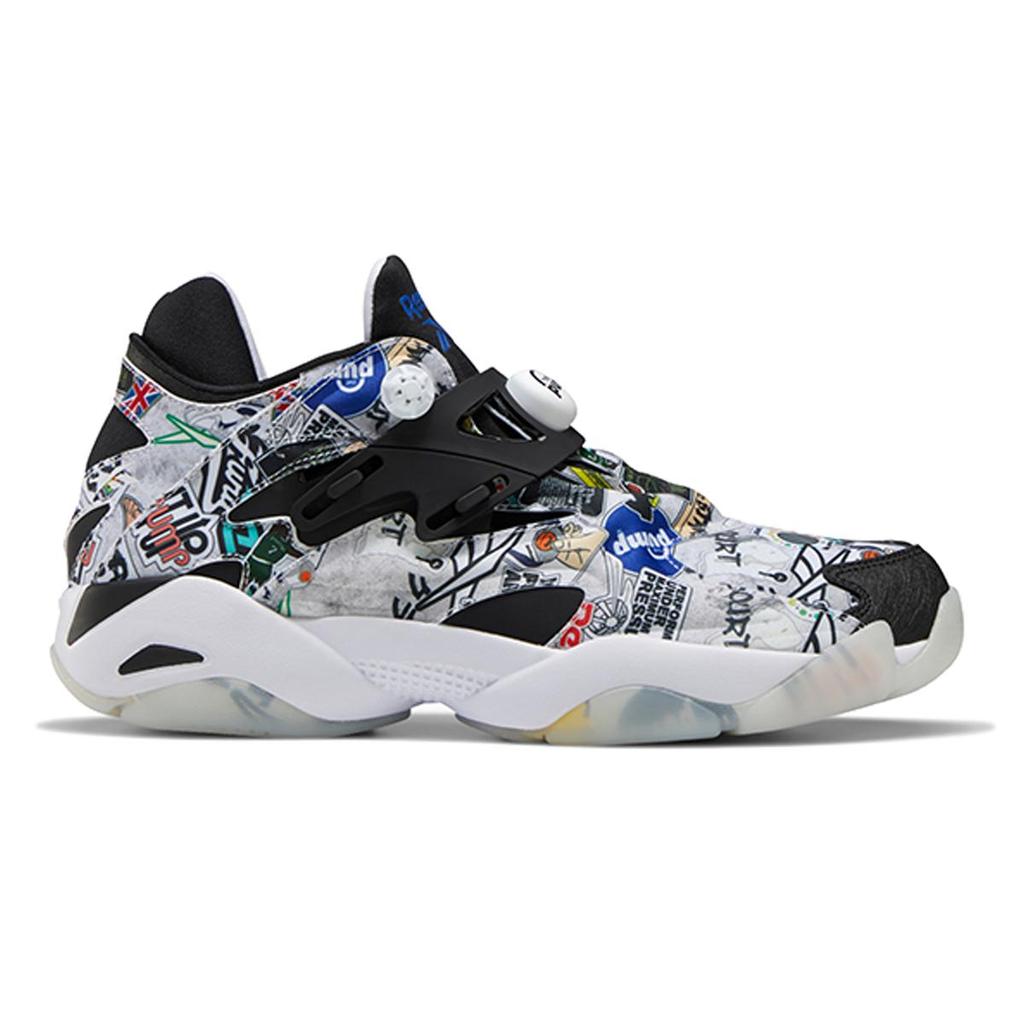 Кроссовки Reebok 'Sticker City - White Black' FW7826