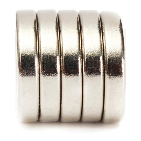 Yousheng 5 шт. N50 15x3 мм супер сильные блоки с круглыми отверстиями редкоземельные неодимовые магниты