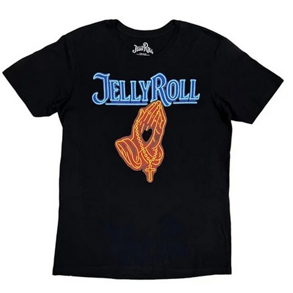 Унисекс футболка Jelly Roll для взрослых с рисунком Череп и Роза