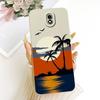 Clear For Samsung J7 Pro J730G Cover For Samsung Galaxy J7 2017 Case J730F Cute Cat Fashion Butterfly Funny Painted Casing