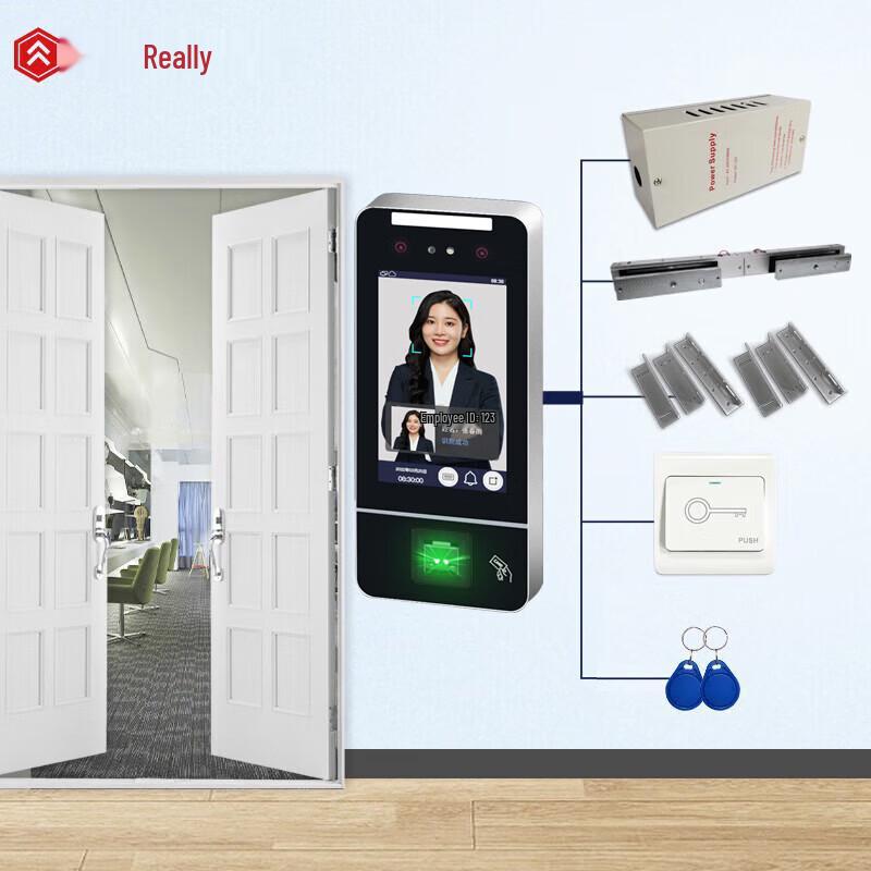 Realand F88LS Biometric Access Control System with Magnetic Lock CN plug (adapter included)