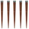 Happy Set of Made In PID1417 J-kitchens Chopsticks, 5, Material Wood, Chopsticks, Japan,