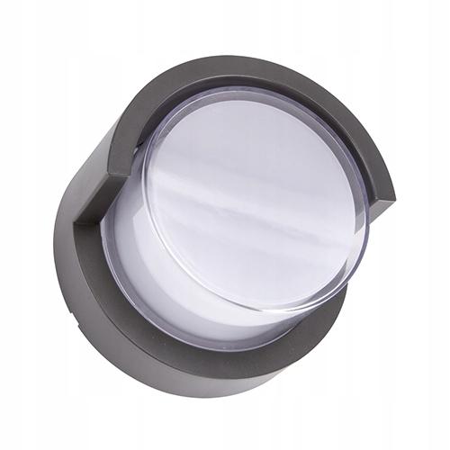 Struhm Round Lamp Above The Entrance Balcony Terrace Tekla 12W Black 1 Pc