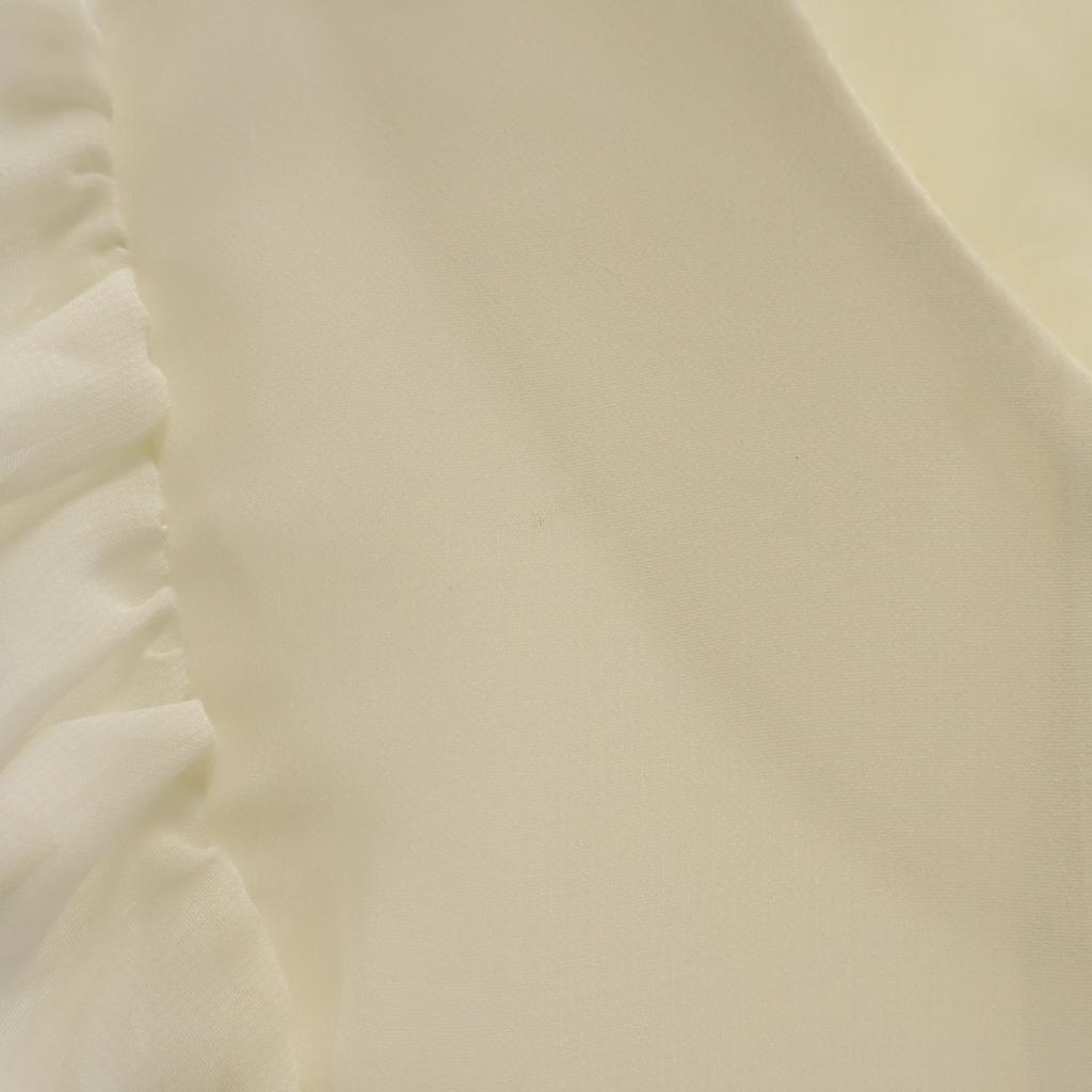 MIIA Рубашка без рукавов с оборками 160 Молочно-белый Детская Б/У