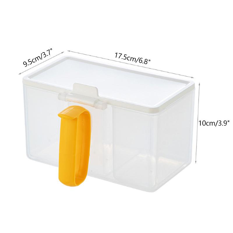 1 шт. Контейнер для капсул для стирки Большой вместимости Коробка для хранения стирального порошка Органайзер для ароматических бусин Влагозащищенный